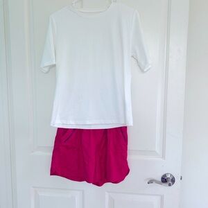 bundled 2 shorts & top